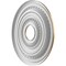 Ekena Millwork Cole PVC Ceiling Medallion (Fits Canopies up to 4 1/2"), Metallic Gold Rush, 16"OD x 3 1/2"ID x 1"P CMP16COCGH - alternate 2